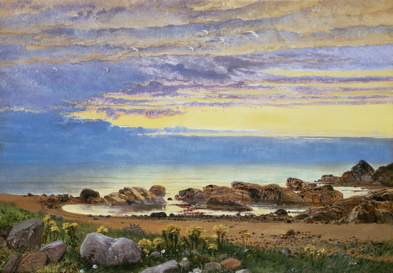 Dawn over the Sea by William Bell Scott