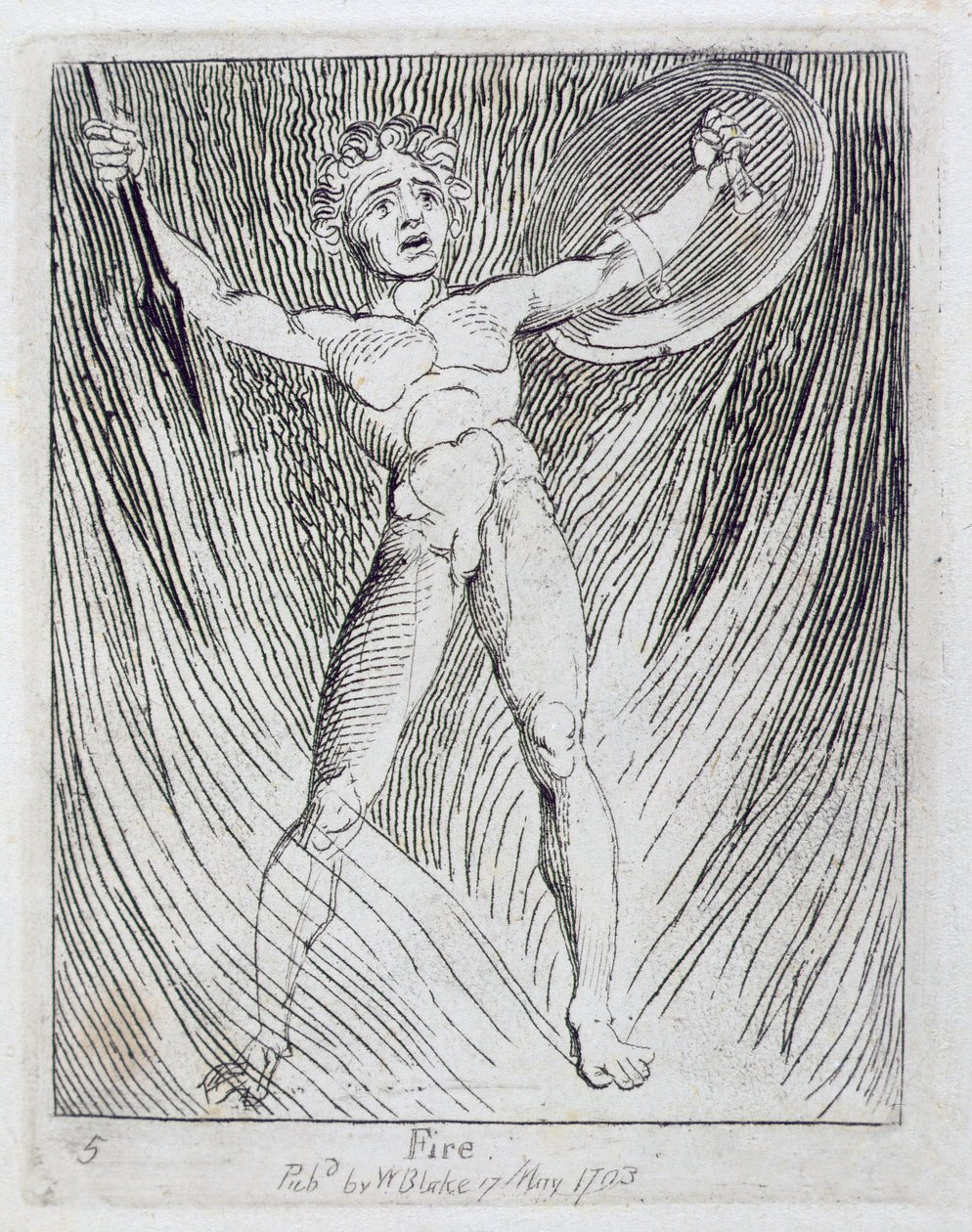 Fire, plate 7 from 