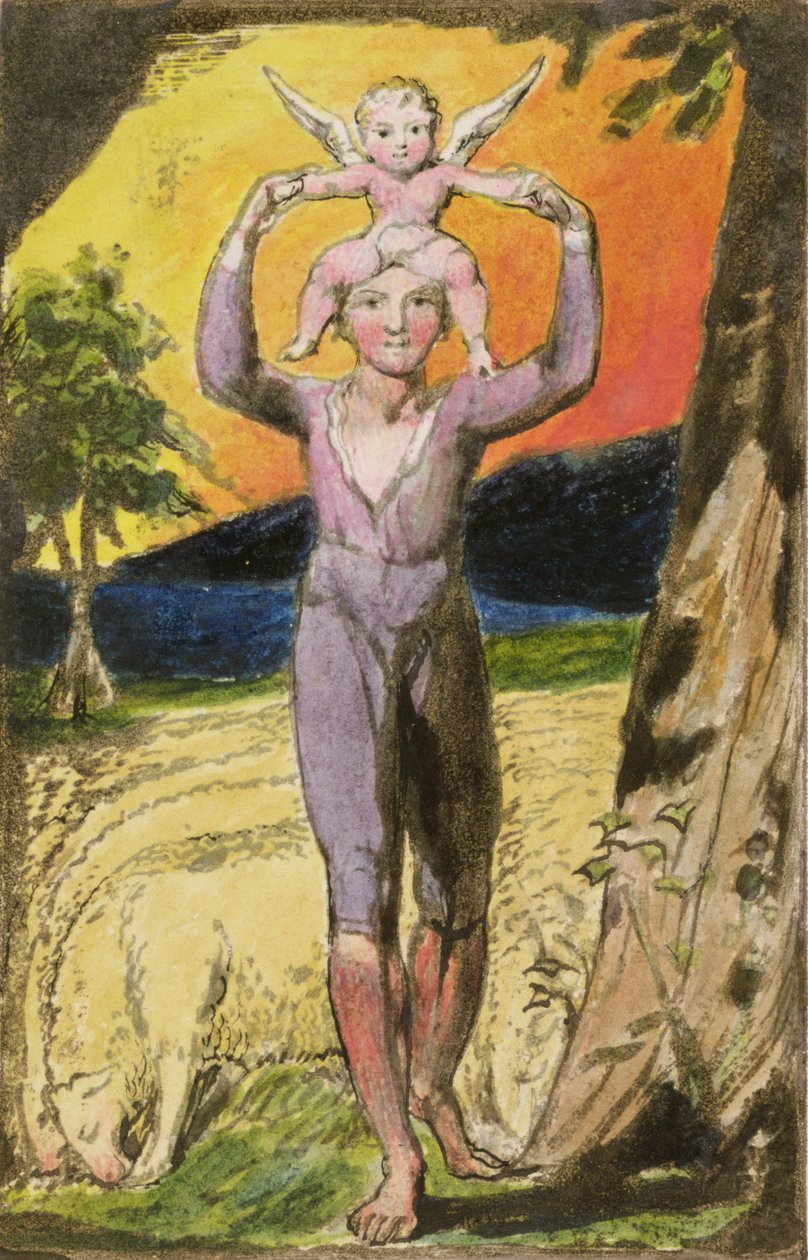 Frontispiece to Songs of Experience: plate 29 from Songs of Innocence and of Experience (copy R) by William Blake