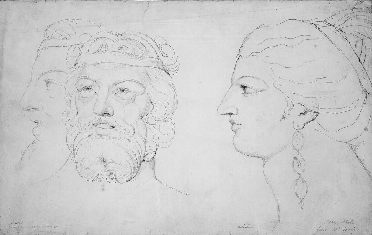 Pindar and Lais by William Blake
