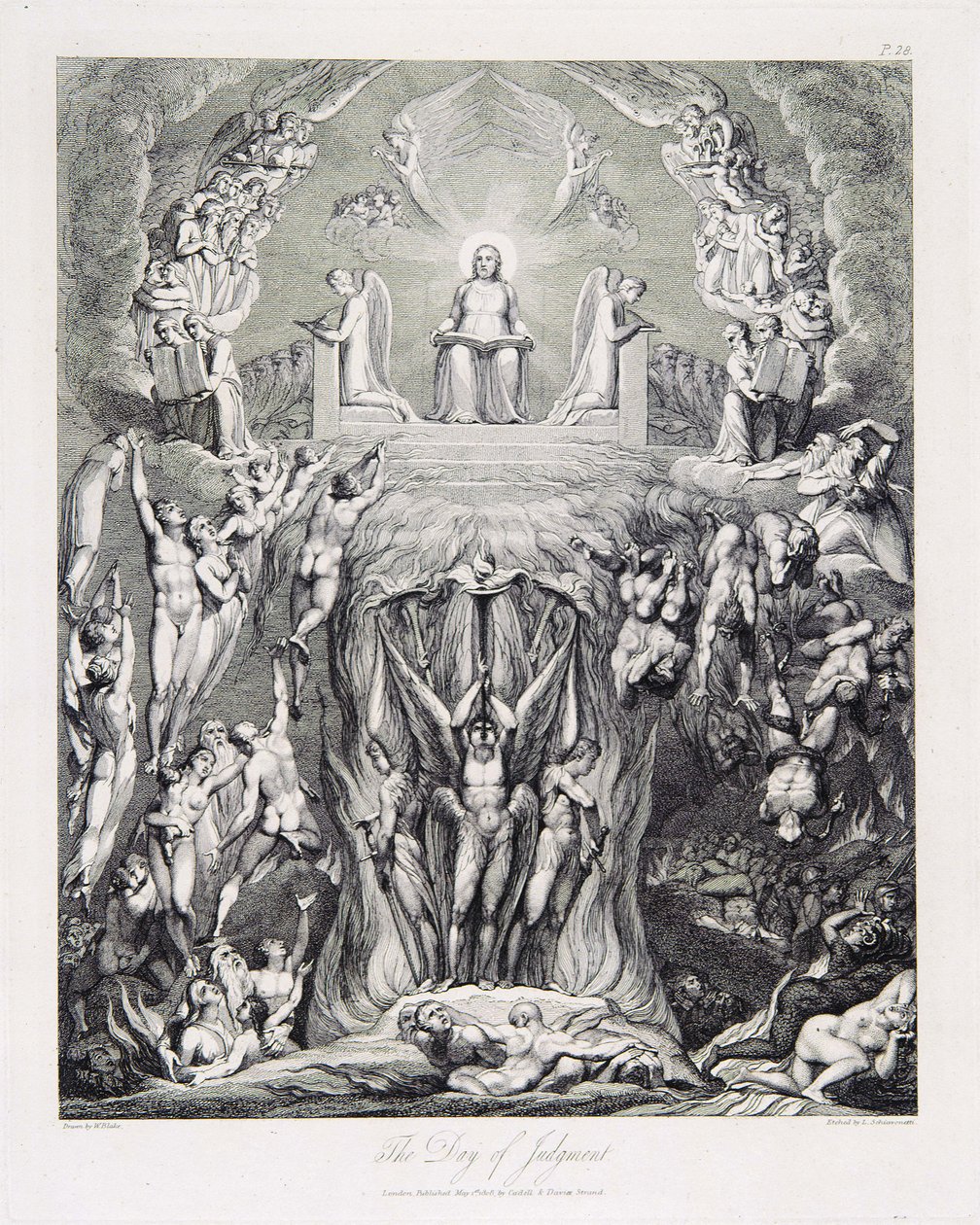 The Day of Judgment (Bentley 435-8) by William Blake