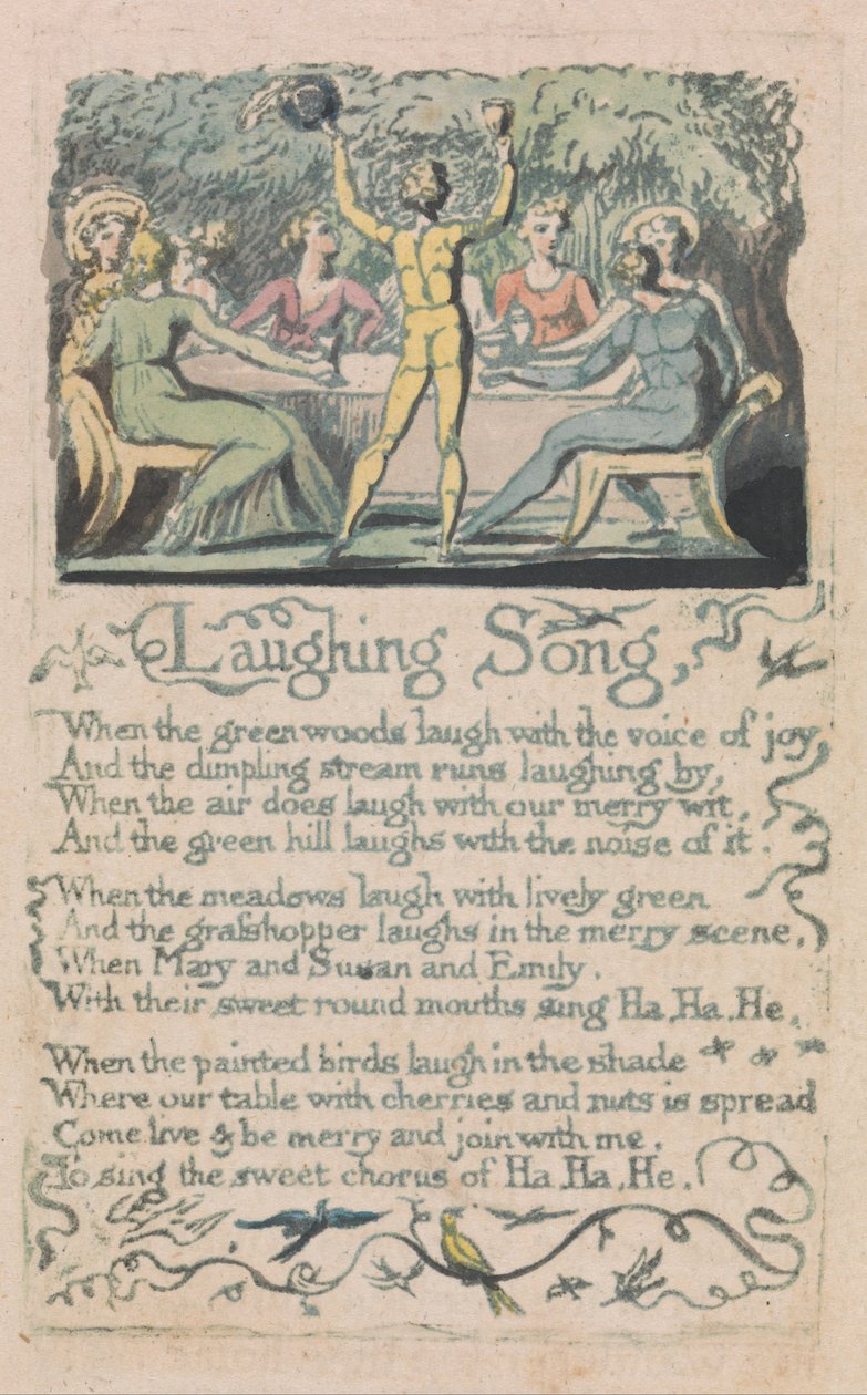 Songs of Innocence and of Experience, Plate 14 by William Blake