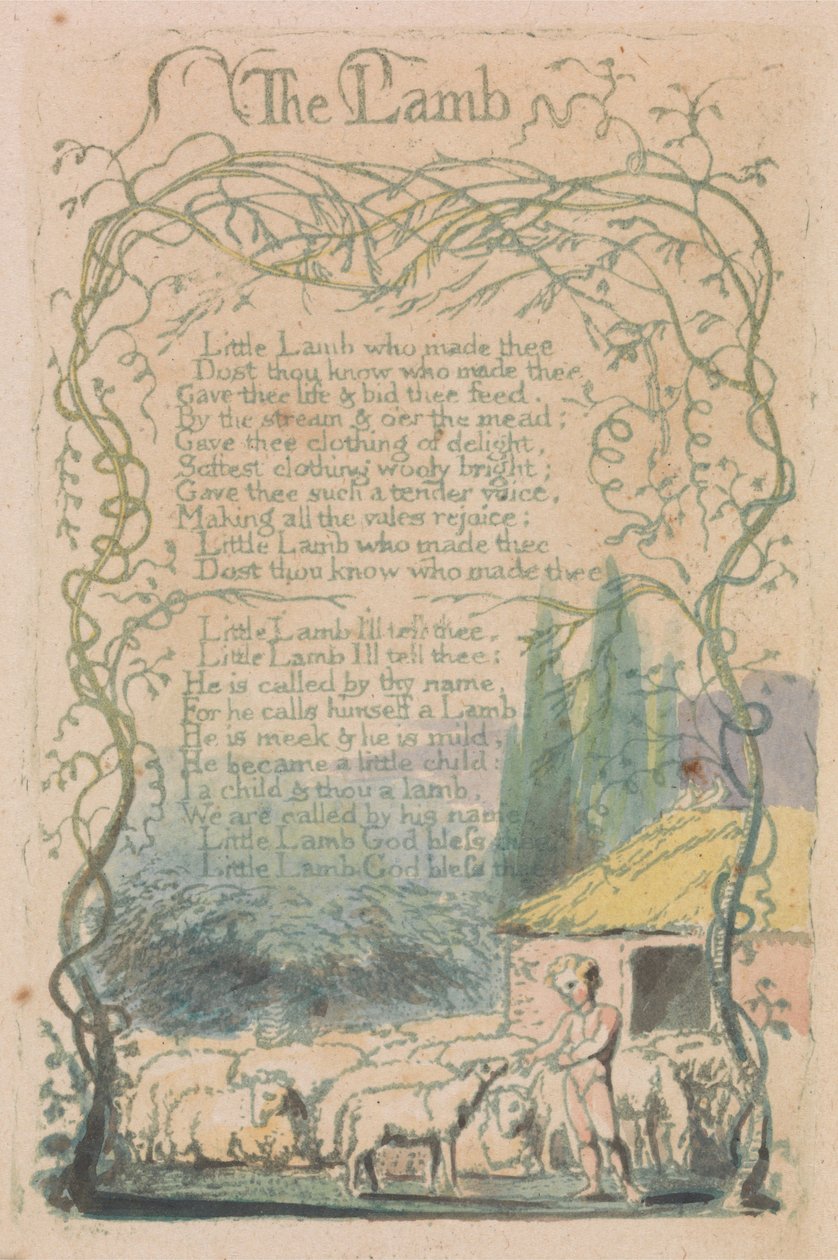 Songs of Innocence and of Experience, Plate 18 by William Blake