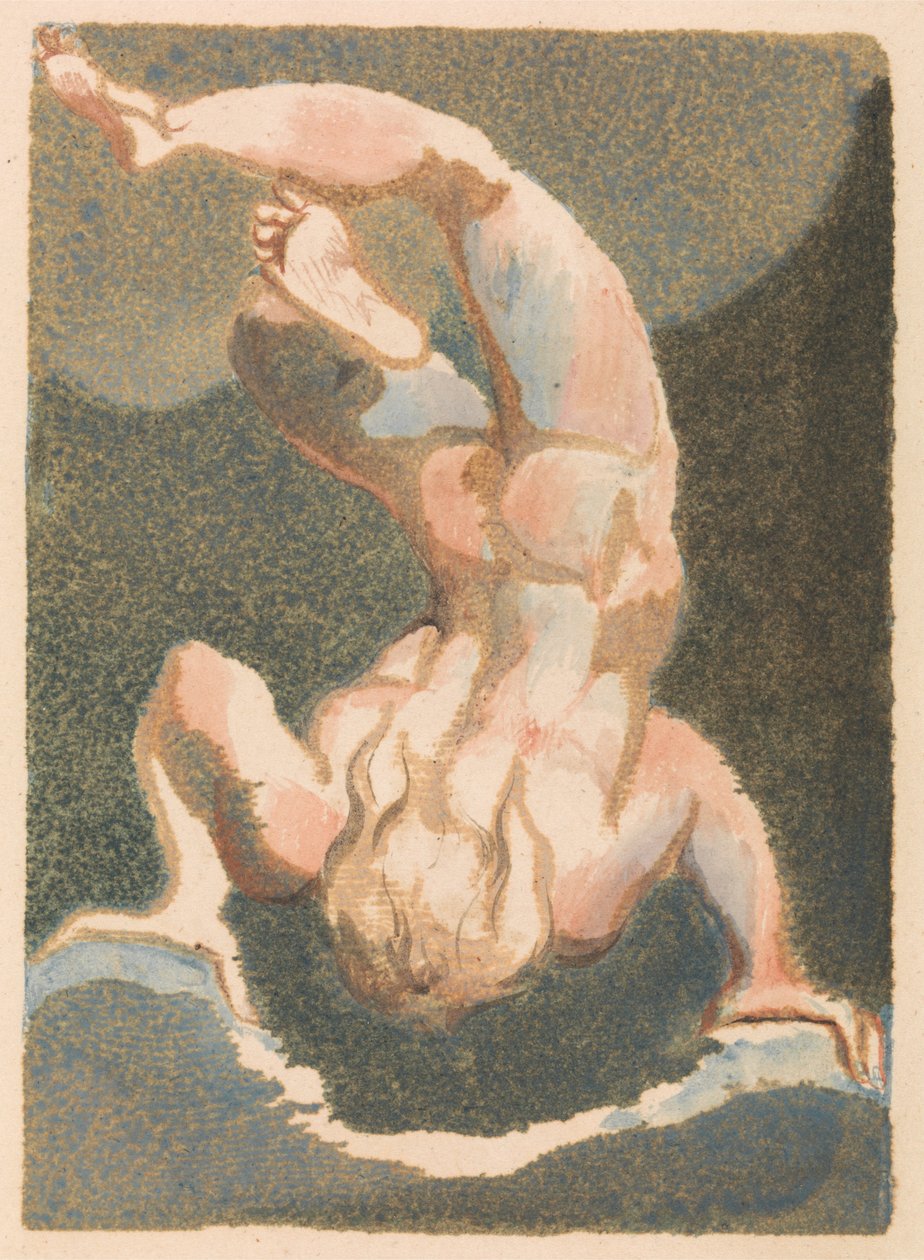 The First Book of Urizen, Plate 14 (Bentley 14) by William Blake