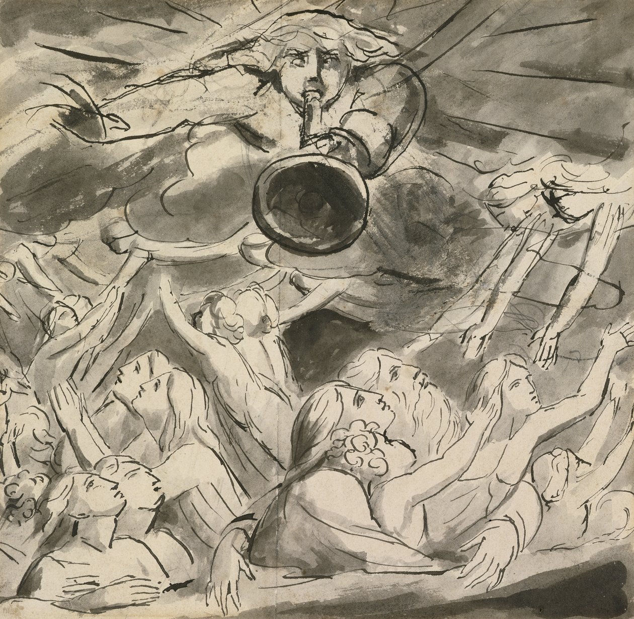 The Last Trumpet by William Blake