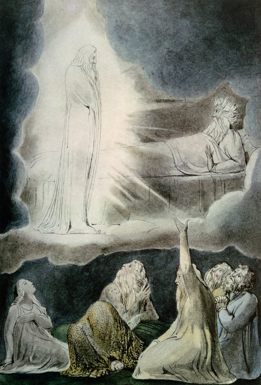 The Vision of Eliphaz by William Blake