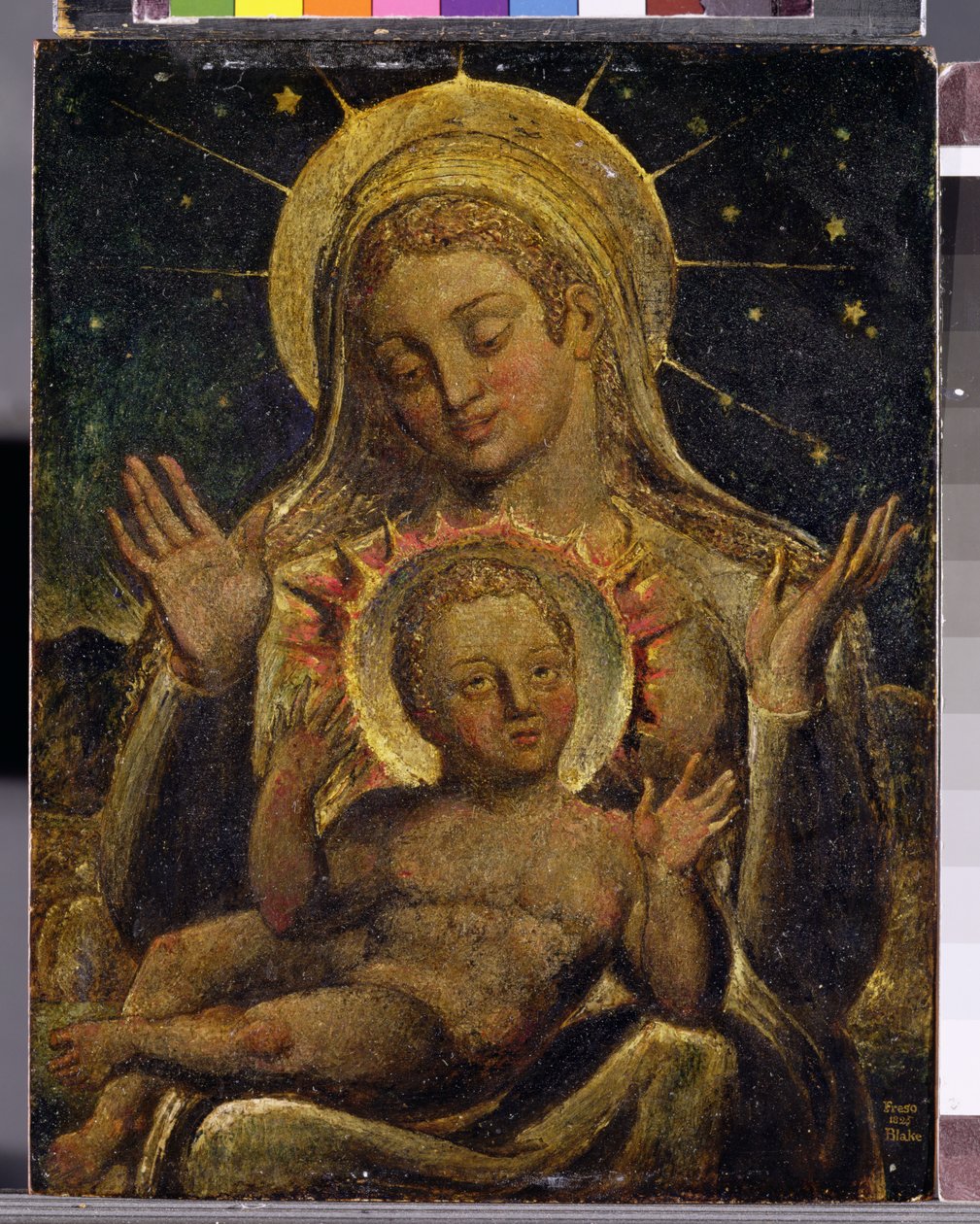Virgin and Child by William Blake