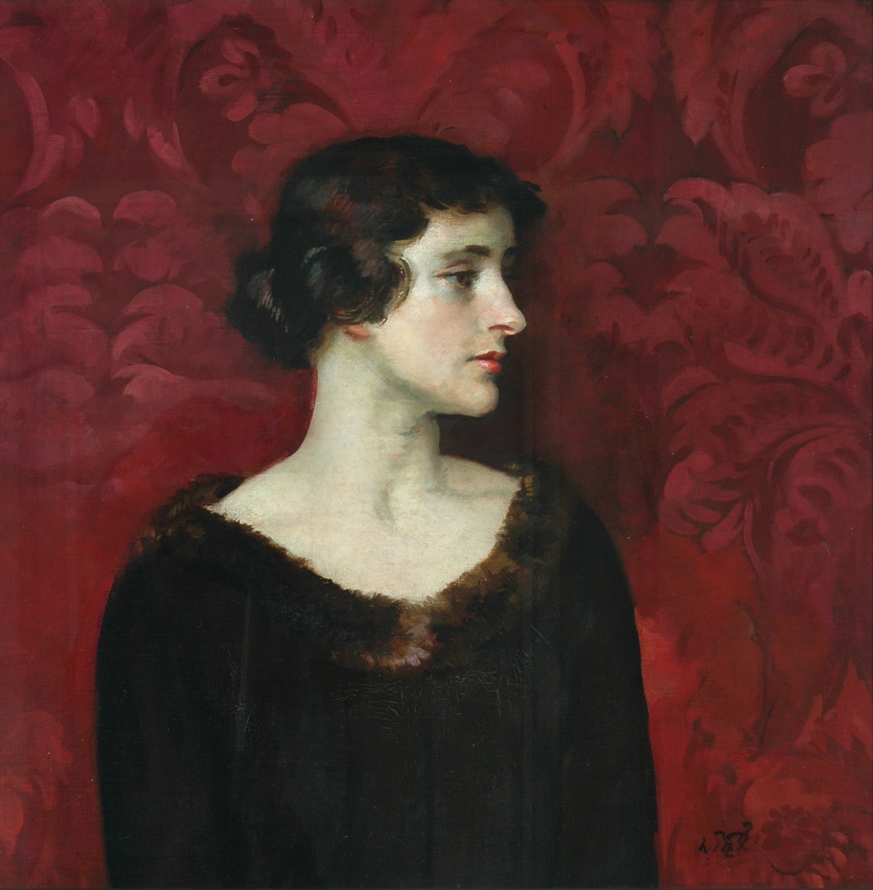Woman in Brown by William Bruce Ellis Ranken