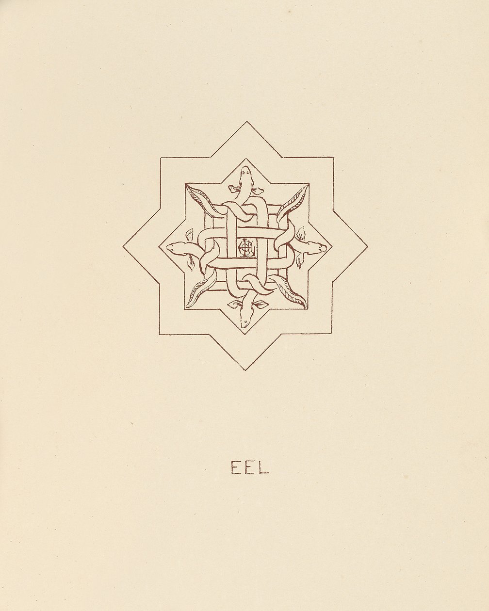 Eel by William Burges