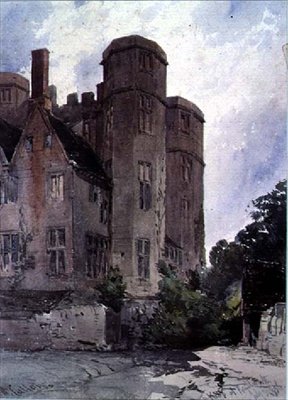 The Keep at Kenilworth by William Callow