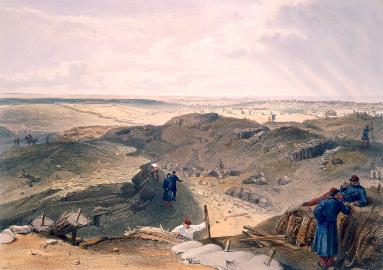 Ditch of the Malakoff, plate from 