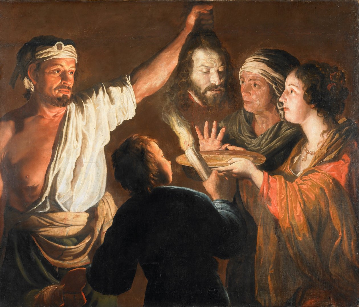 The Executioner with the Head of John the Baptist by William Dobson