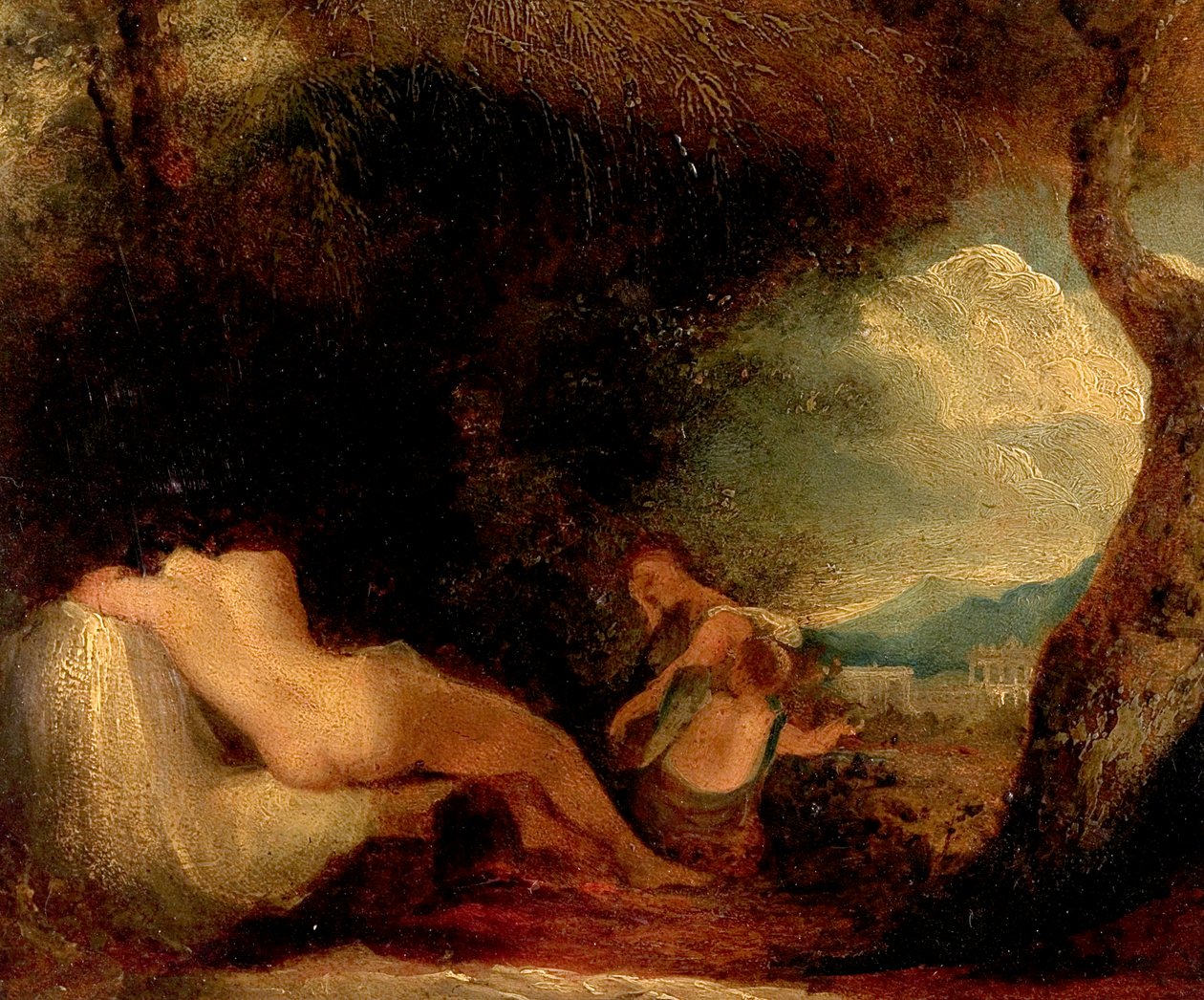 Classical Subject (Venus, Cupid, and Psyche) by William Edward Frost