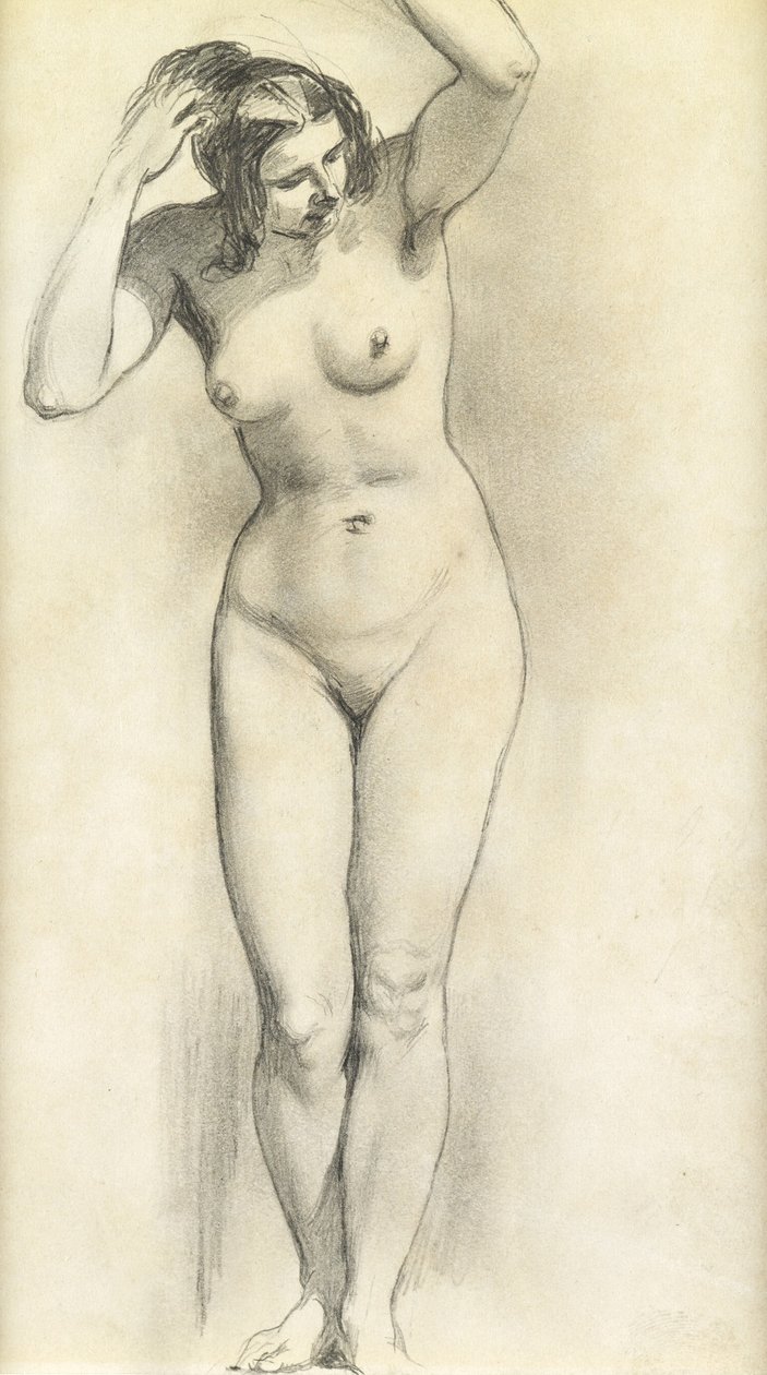 Standing Nude by William Edward Frost