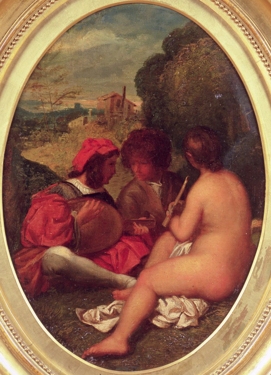 Le Concert Champetre, after Titian by William Etty