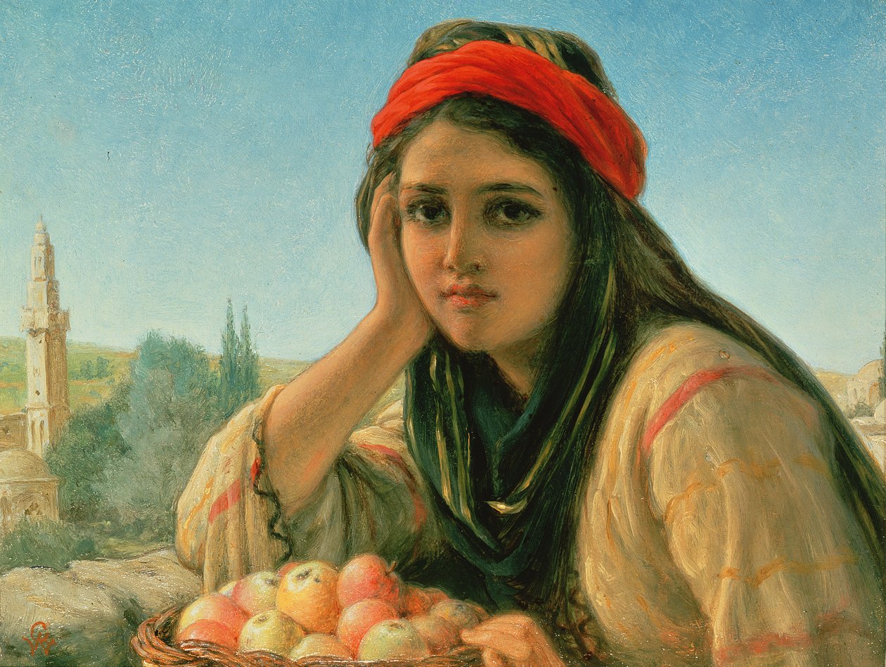 Syrian Fruit Seller by William Gale