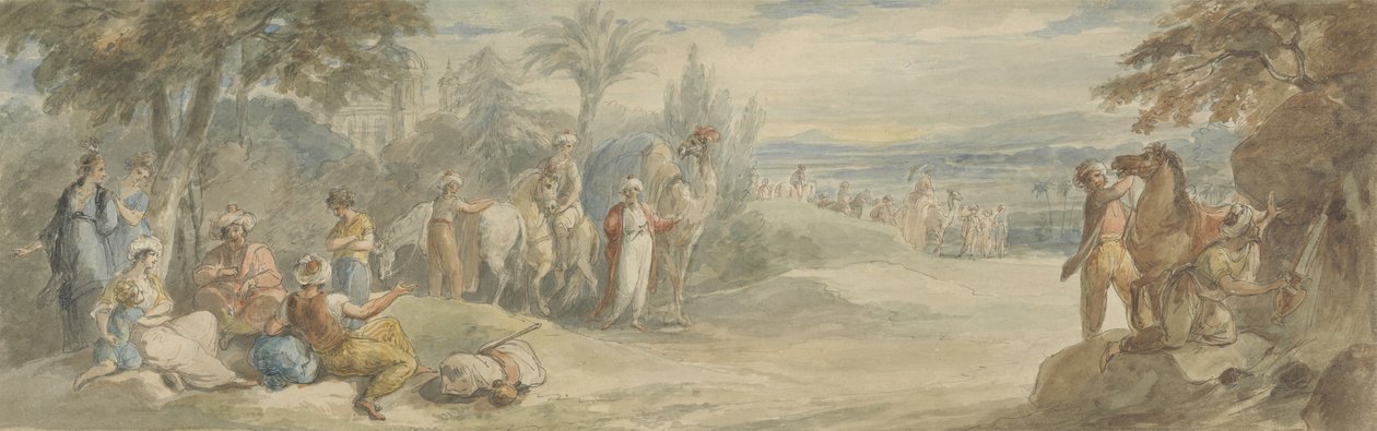 Travellers in Turkey by William Hamilton