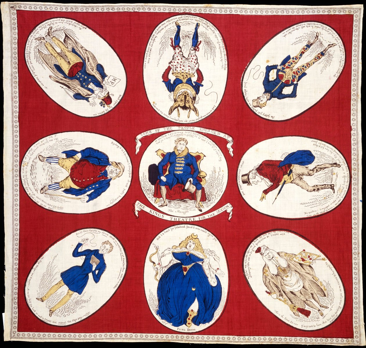 Commemorative Handkerchief by William Heath