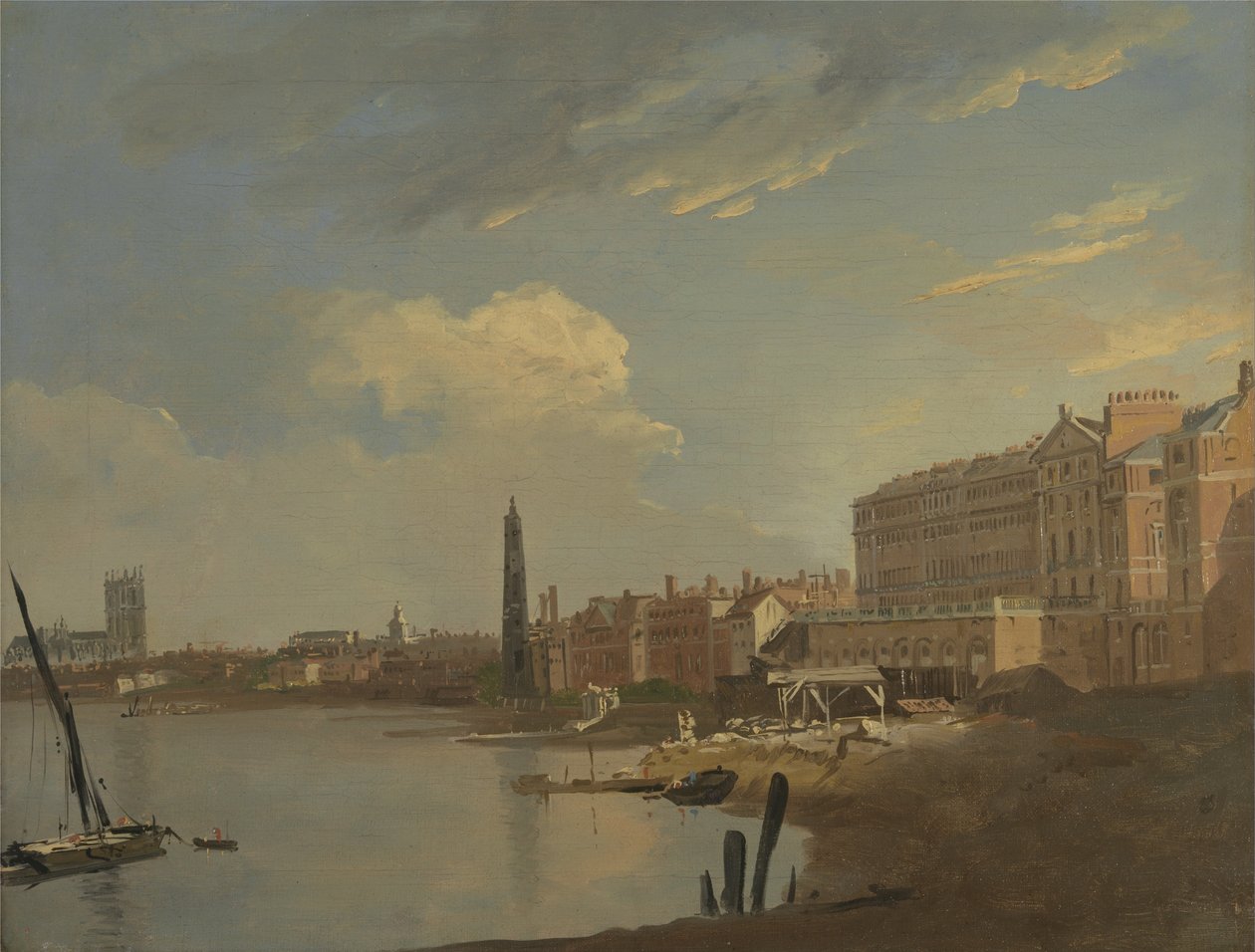 The Thames and the Adelphi by William Hodges
