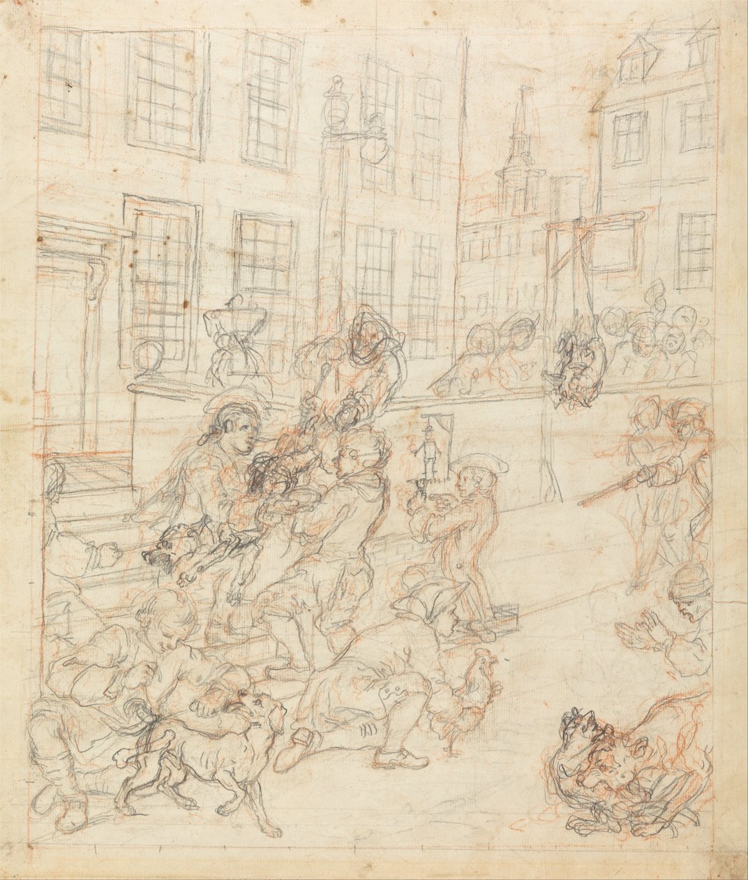 The First Stage of Cruelty by William Hogarth