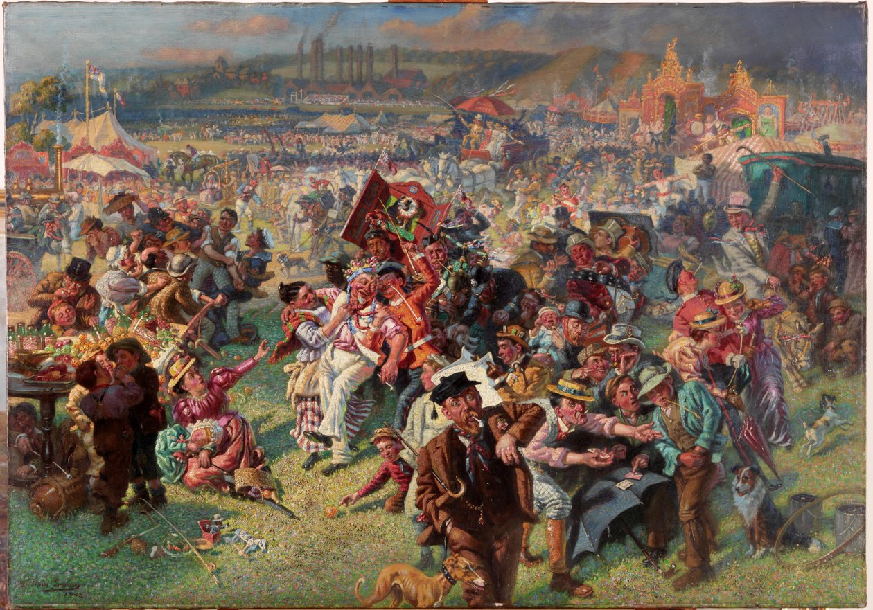 The Blaydon Races - A Study from Life, 1903 by William Irving