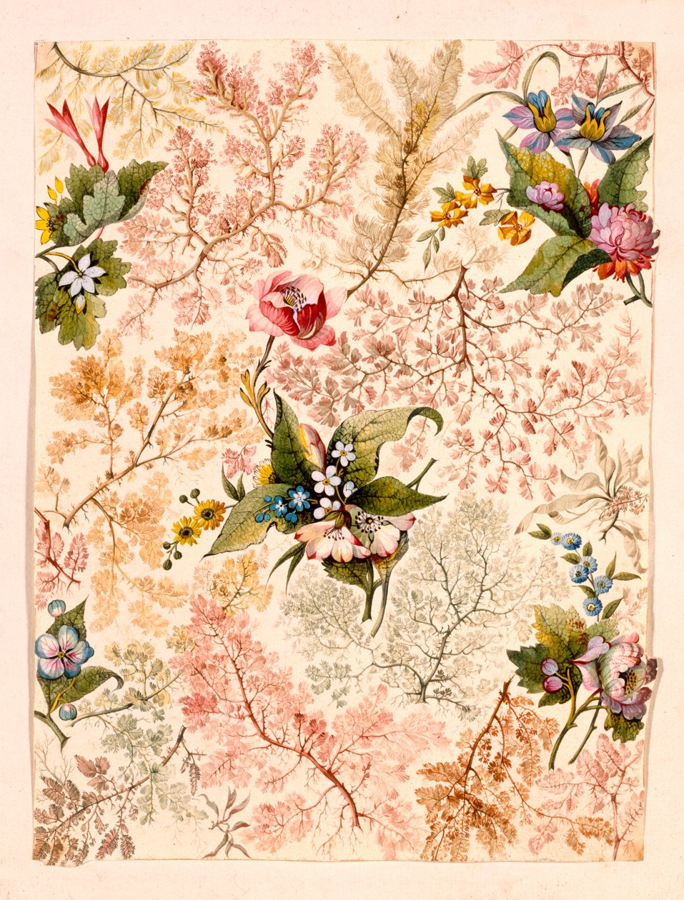 Marble End Paper by William Kilburn
