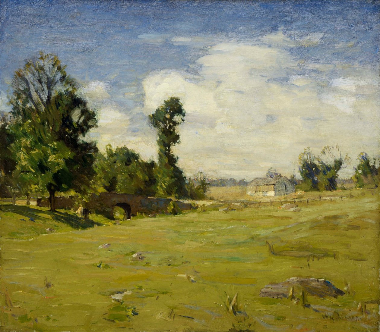 Elys Bridge by William L. Lathrop