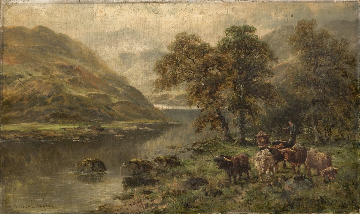 The Pass of Brander by William Langley