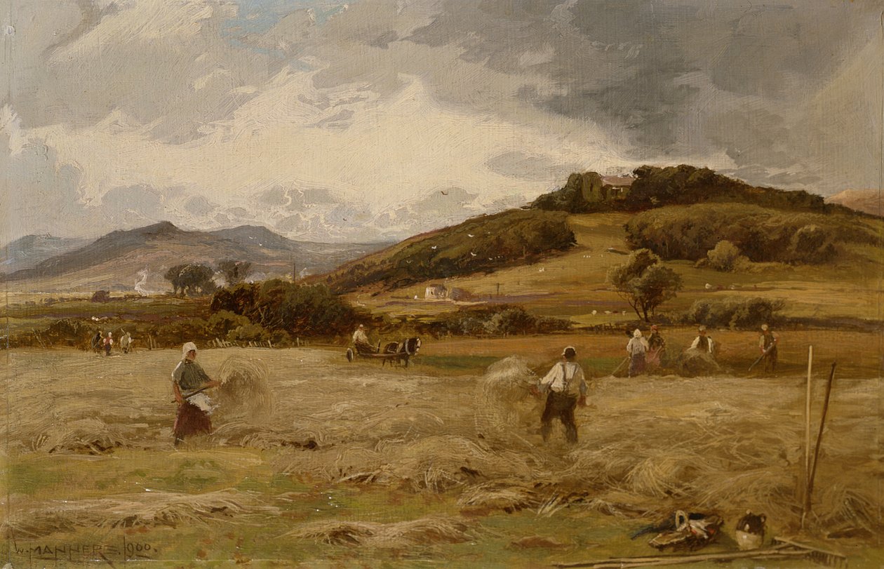 Haymaking by William Manners