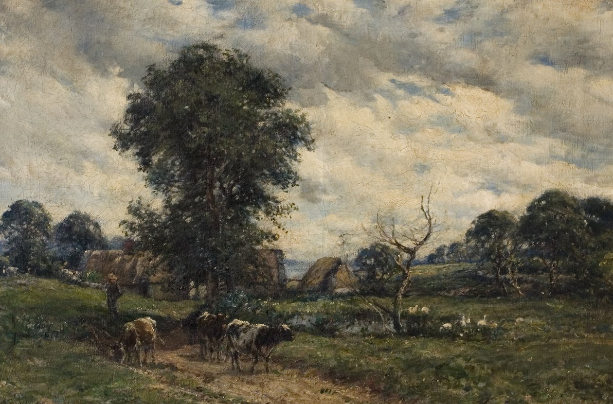 Landscape with Cattle by William Mark Fisher