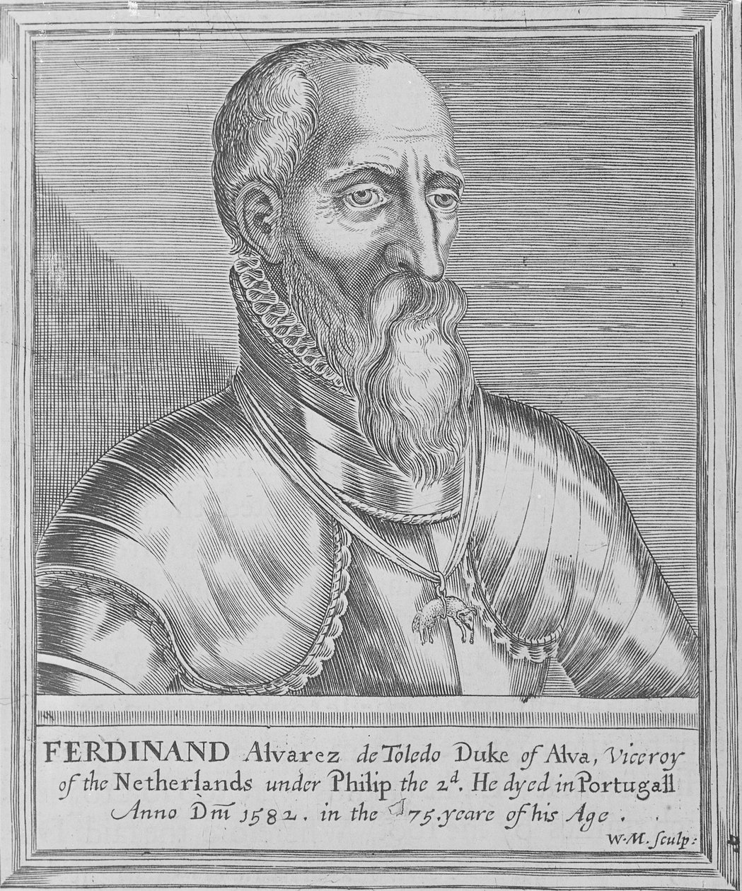 Fernando Alvarez de Toledo, 3rd Duke of Alba by William Marshall