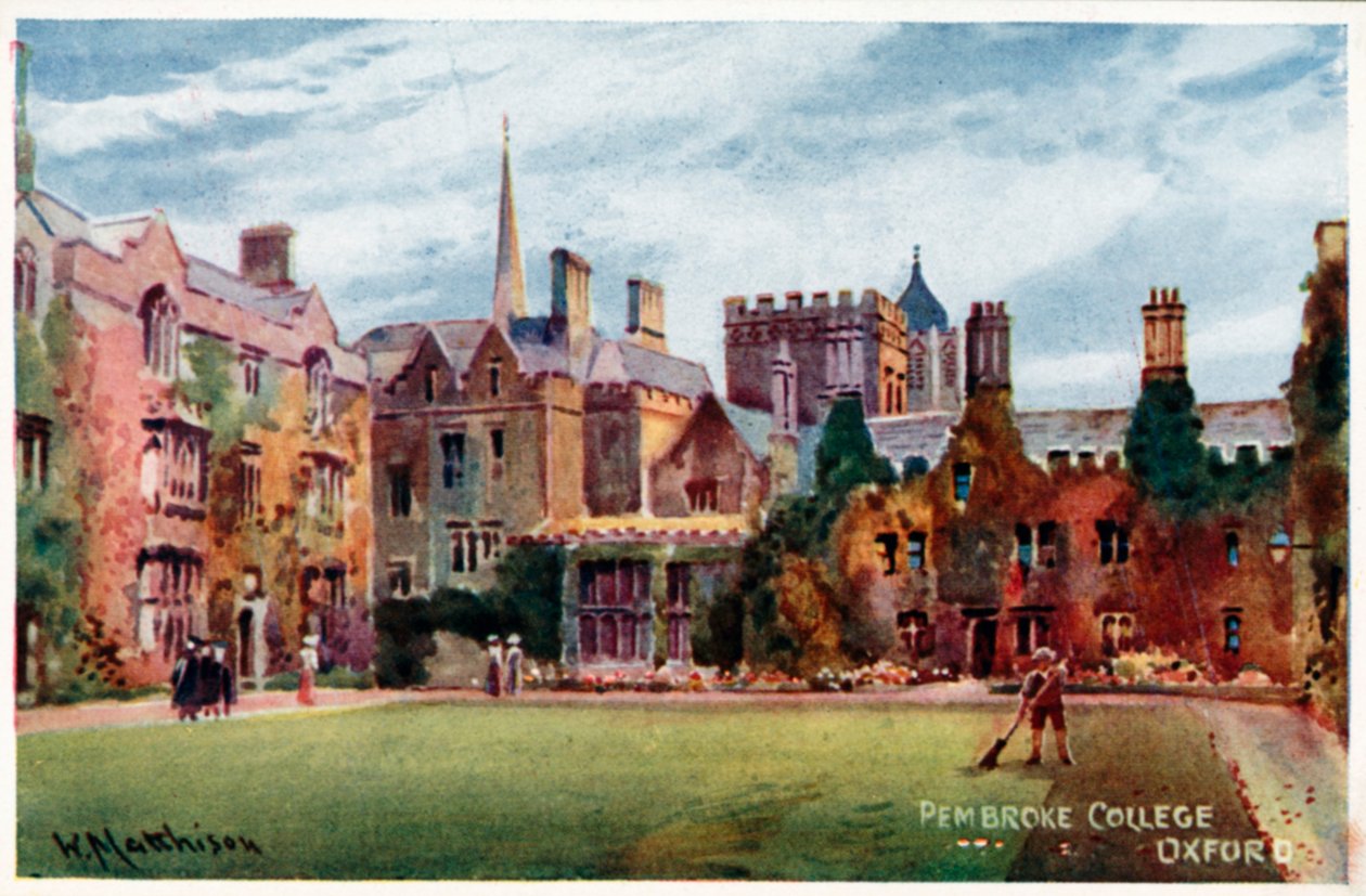 Pembroke College by William Matthison