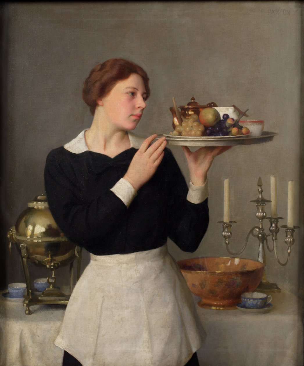 The Waitress, 1923 by William McGregor Paxton