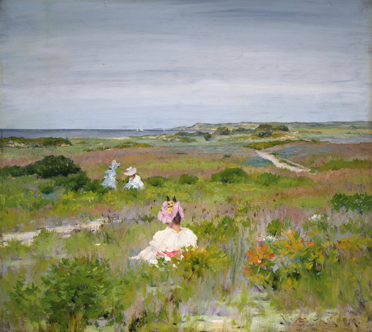 Landscape, Shinnecock, Long Island by William Merritt Chase