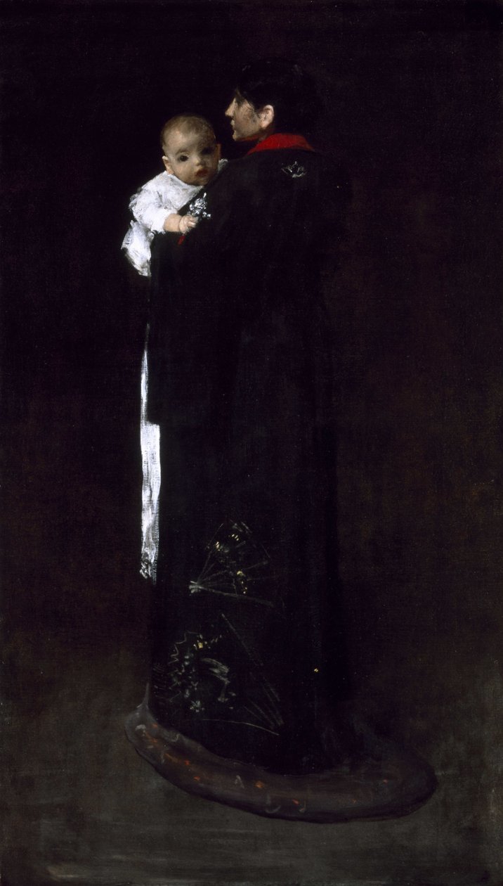 Mother and Child by William Merritt Chase