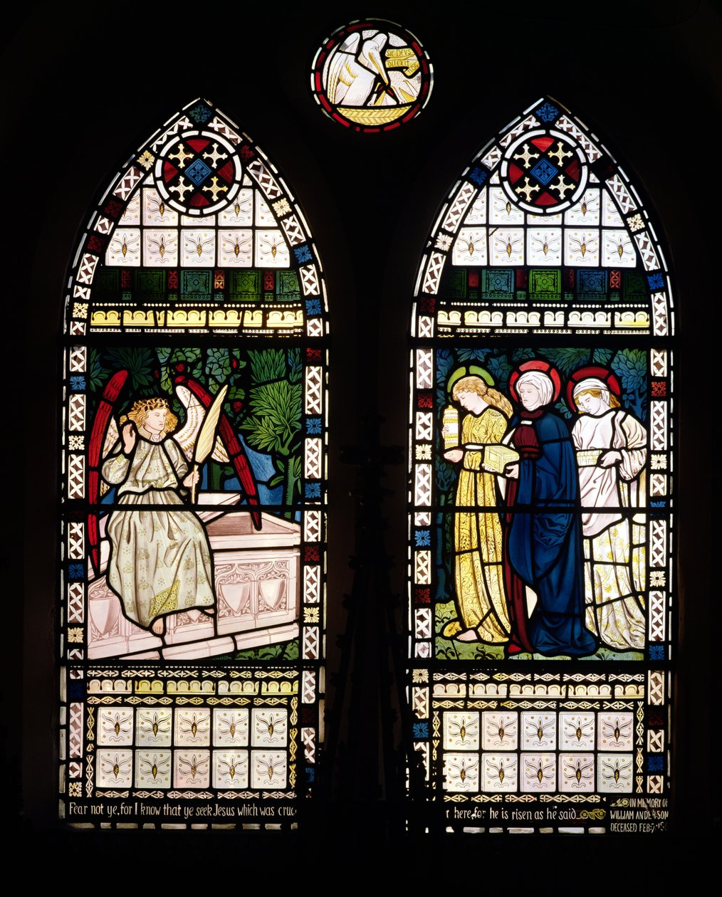 The Three Maries at the Sepulchre by William Morris