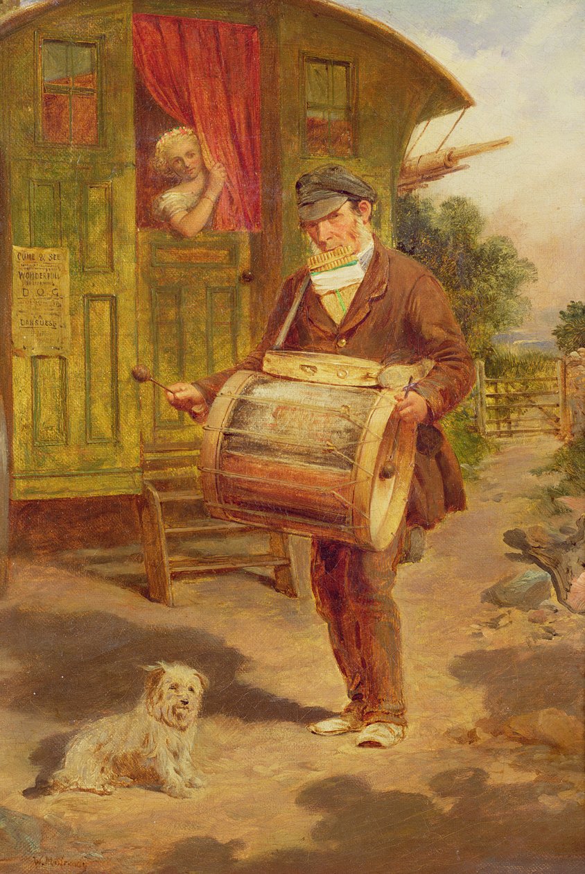 Gypsy Caravan by William Mulready