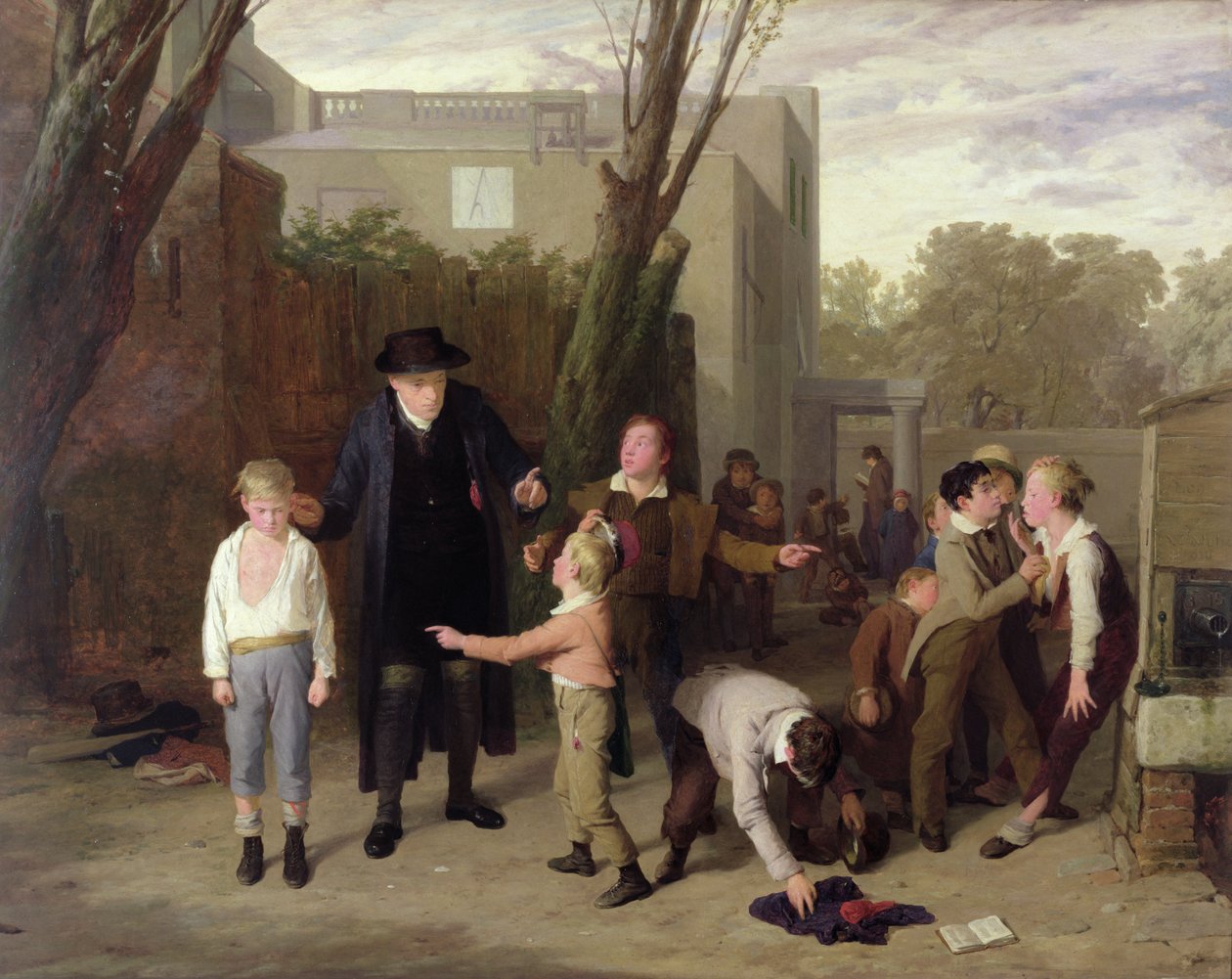 The Fight Interrupted, 1815-16 by William Mulready