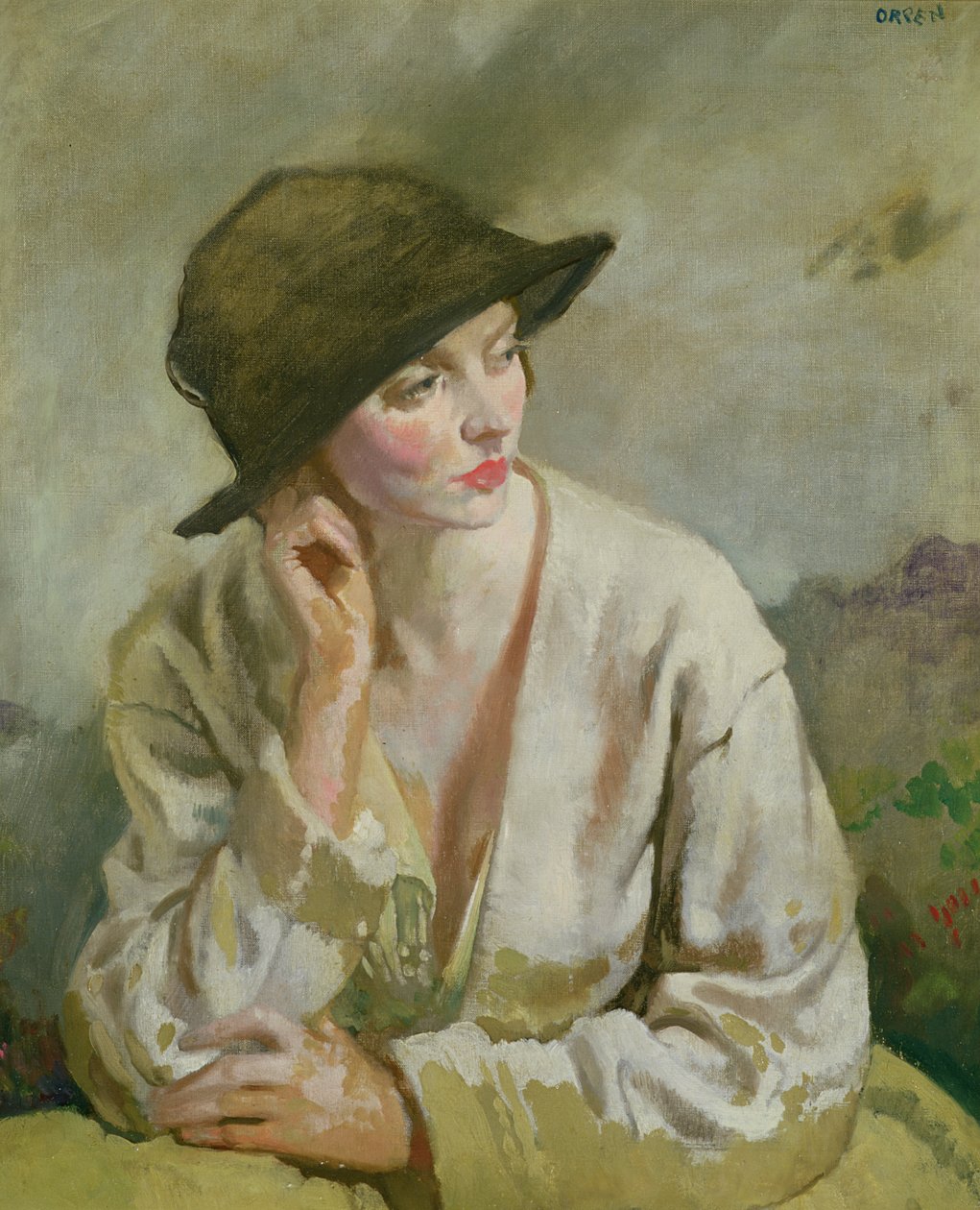 Portrait of Miss Sinclair by William Orpen