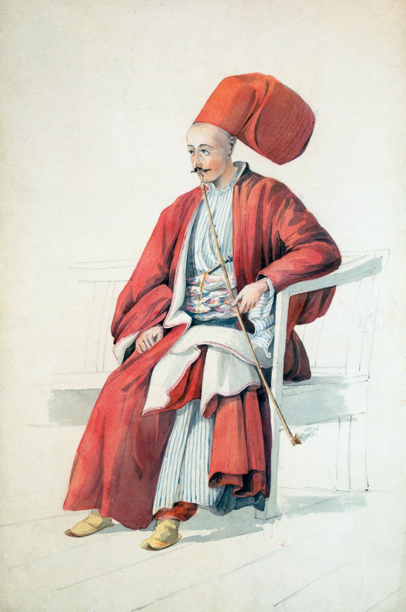 A Court Official or Servant of the Sultan, c.1810 by William Page