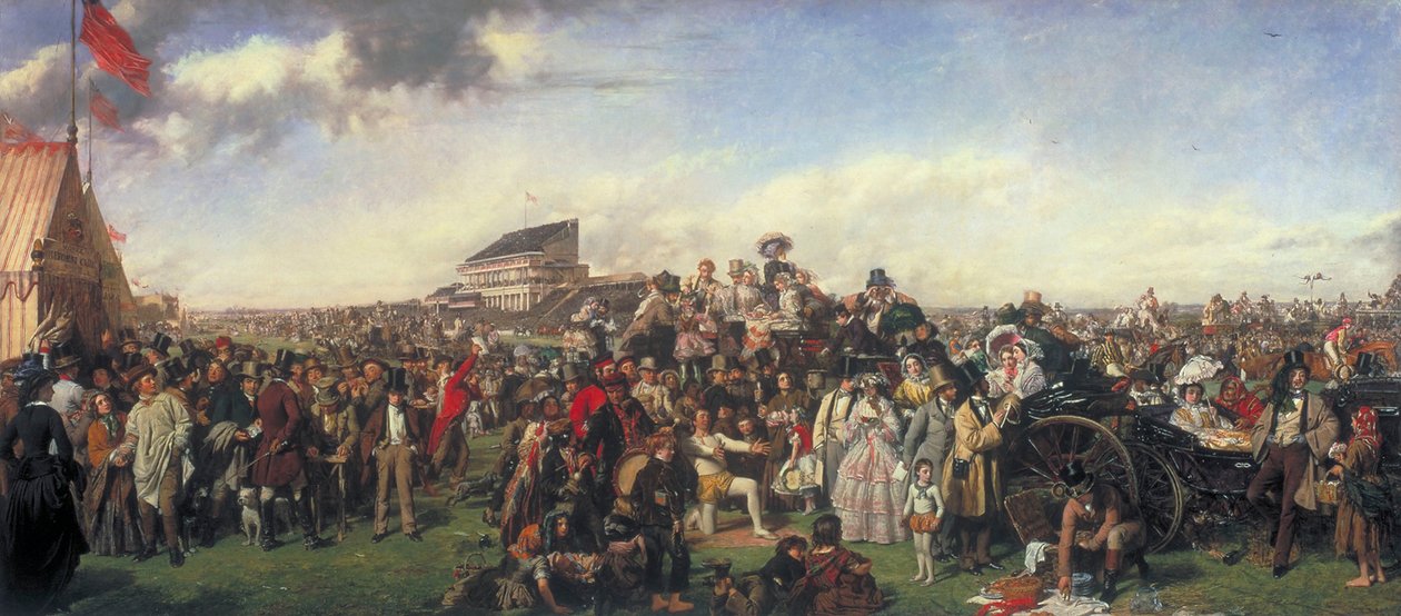 The Derby Day by William Powell Frith