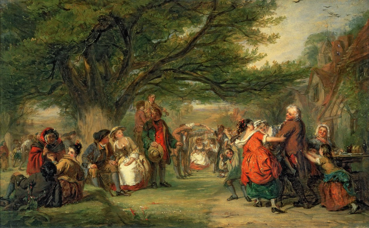 Village Merrymaking by William Powell Frith