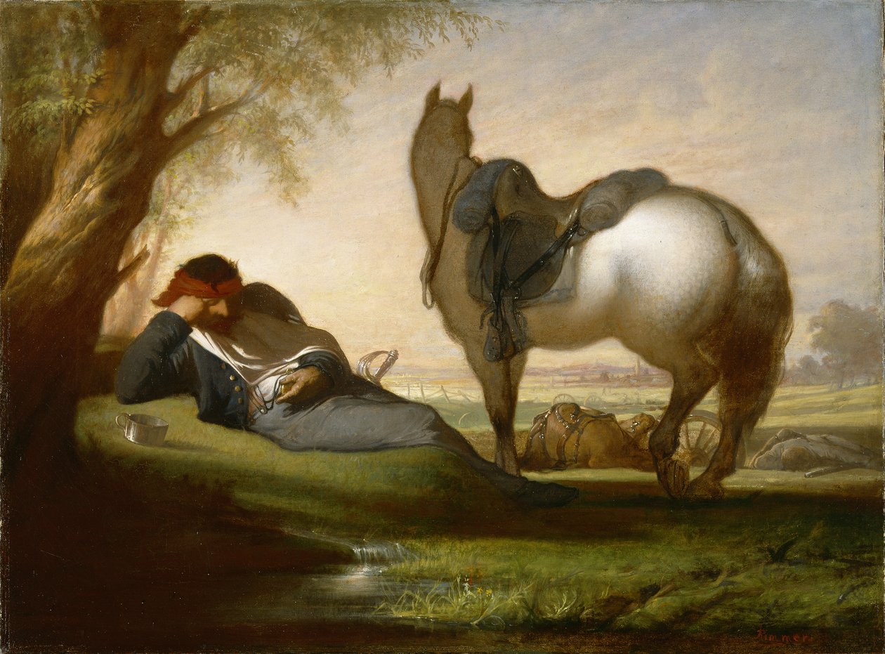 Civil War Scene by William Rimmer