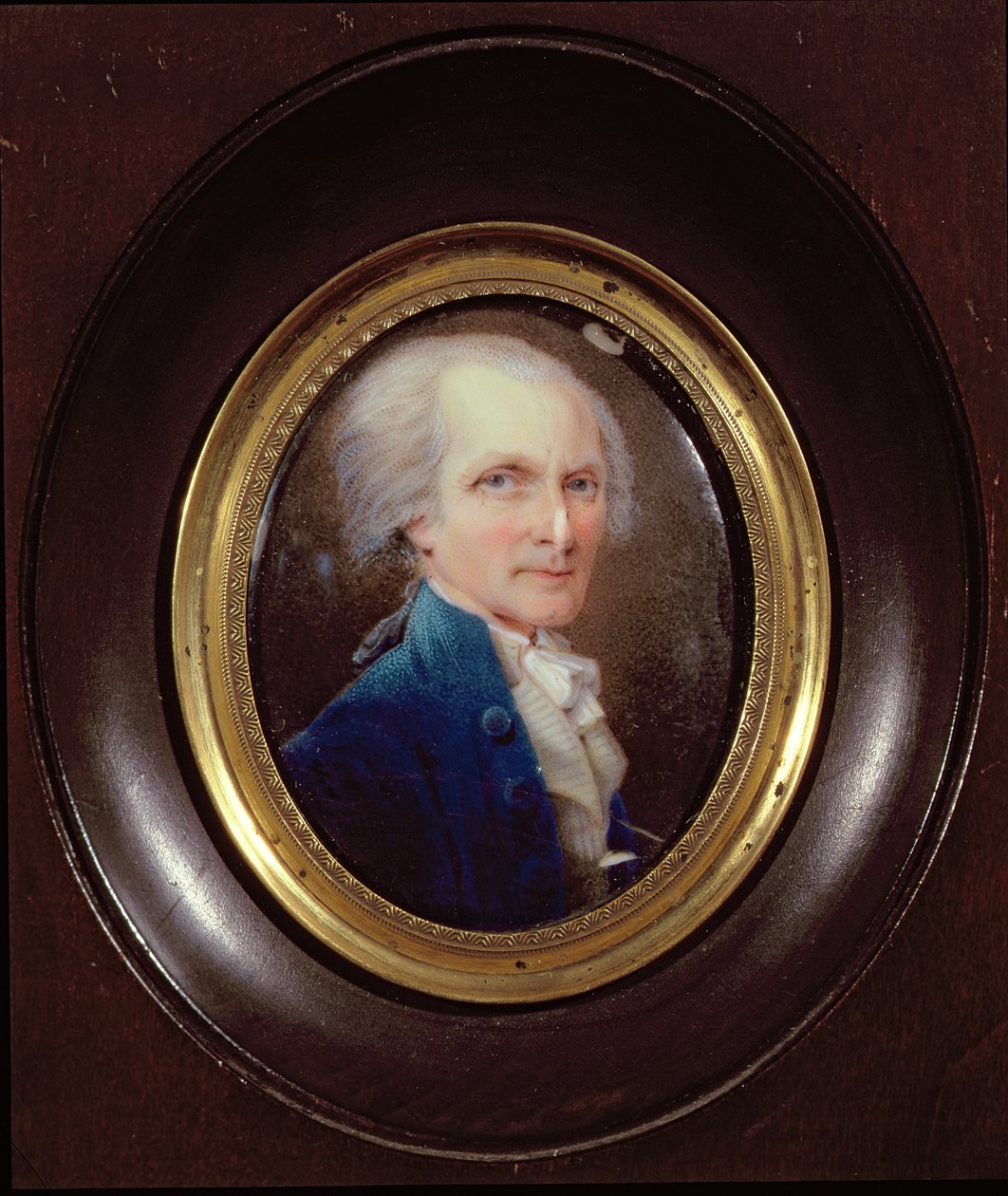 Miniature portrait of Arthur Lee (1740-92) by William Russell Birch