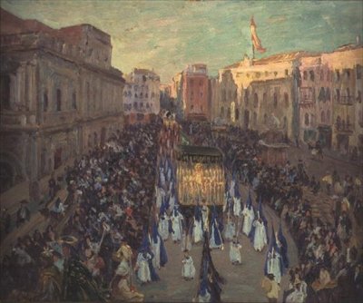 Good Friday in Seville by William Samuel Horton