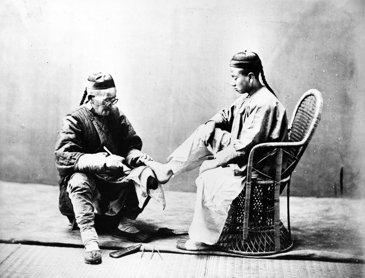 Street Corn Cutter, c.1875 by William Saunders