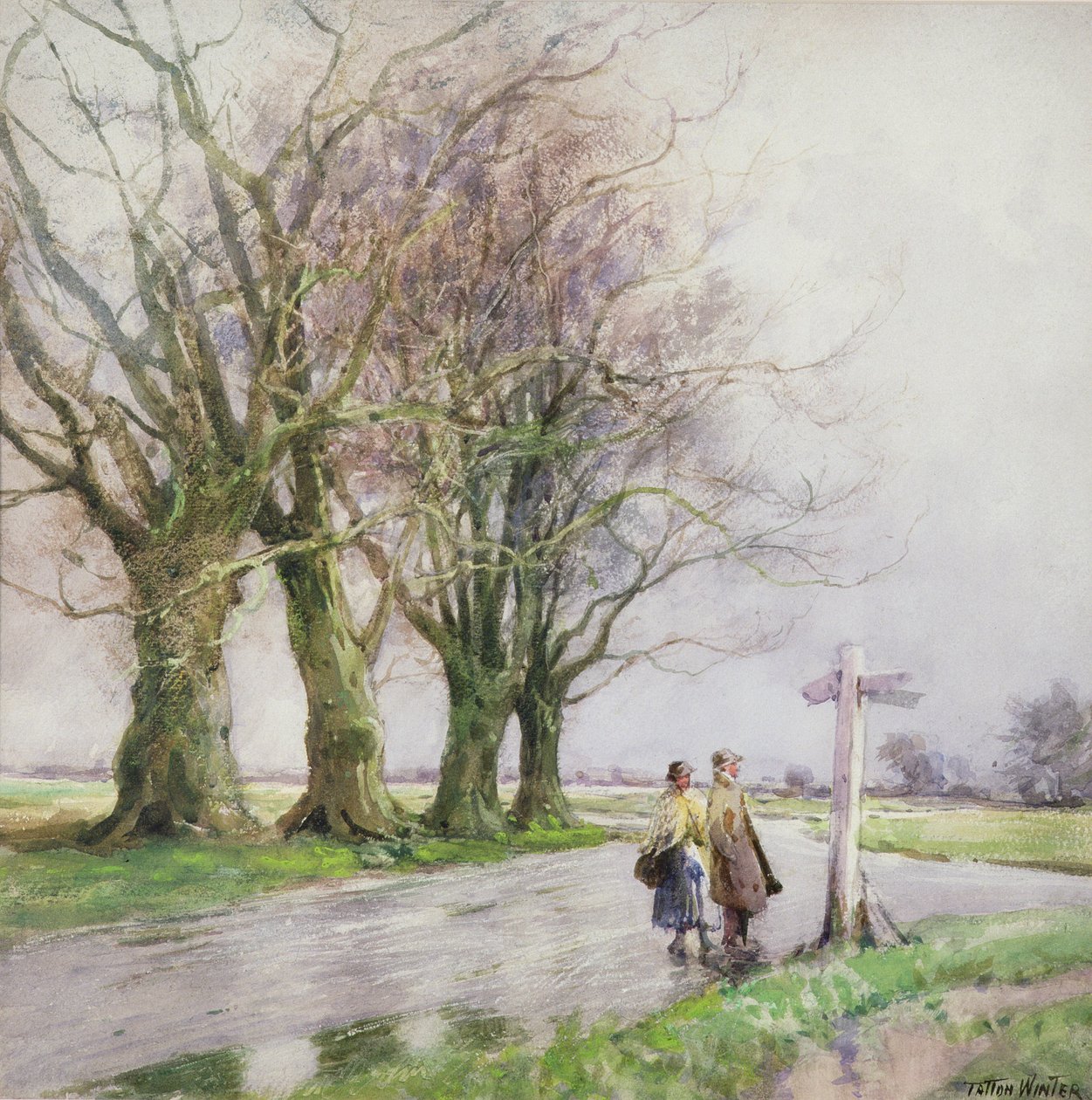 The Sign Post by William Tatton Winter