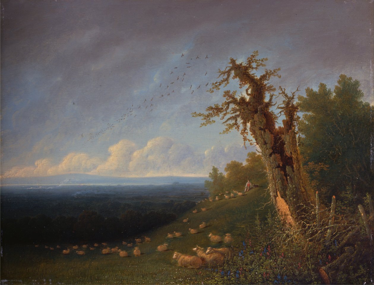 Shepherd Boy on a Hillside by Joseph Mallord William Turner