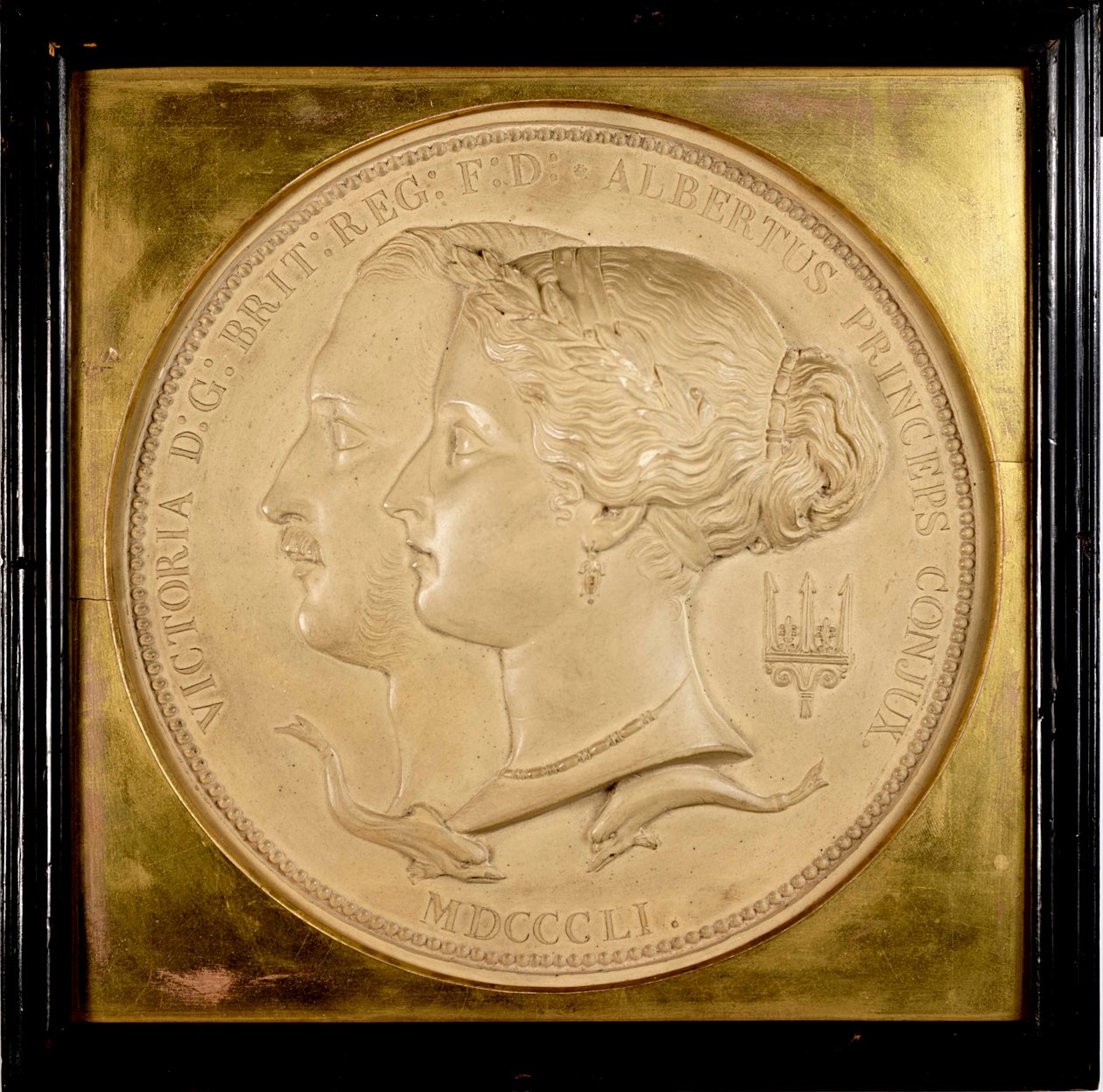 Model for Official Prize Medals of the Great Exhibition, 1851 by William Wyon