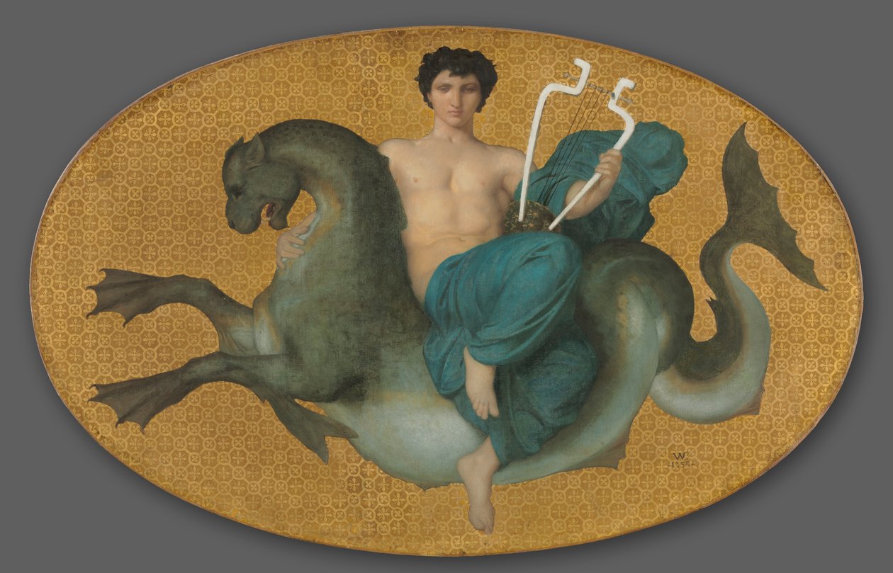 Arion on a Sea Horse by William Adolphe Bouguereau